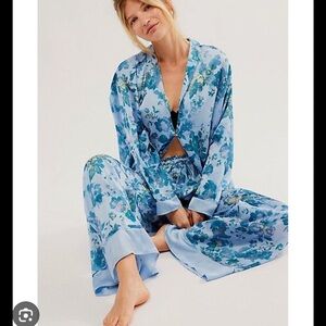 SOLD OUT Free People Dreamy Days Pajamas in Misty